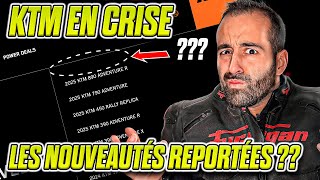 ⚠️🤯Les nouveautés KTM 2025 REPORTEES à la fin d'année?