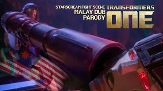 Transformers One • Starscream fight scene • Malay dub • Parody