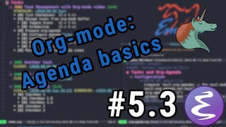 Basic Task Management with Org | Checklists, TODOs, and Org-Agenda | Switching to Emacs #5.3