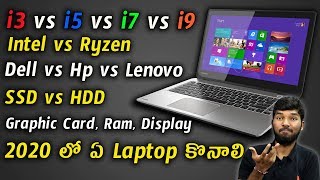 How to Buy A Best Laptop in 2020 || Laptop Buying Guide in Telugu