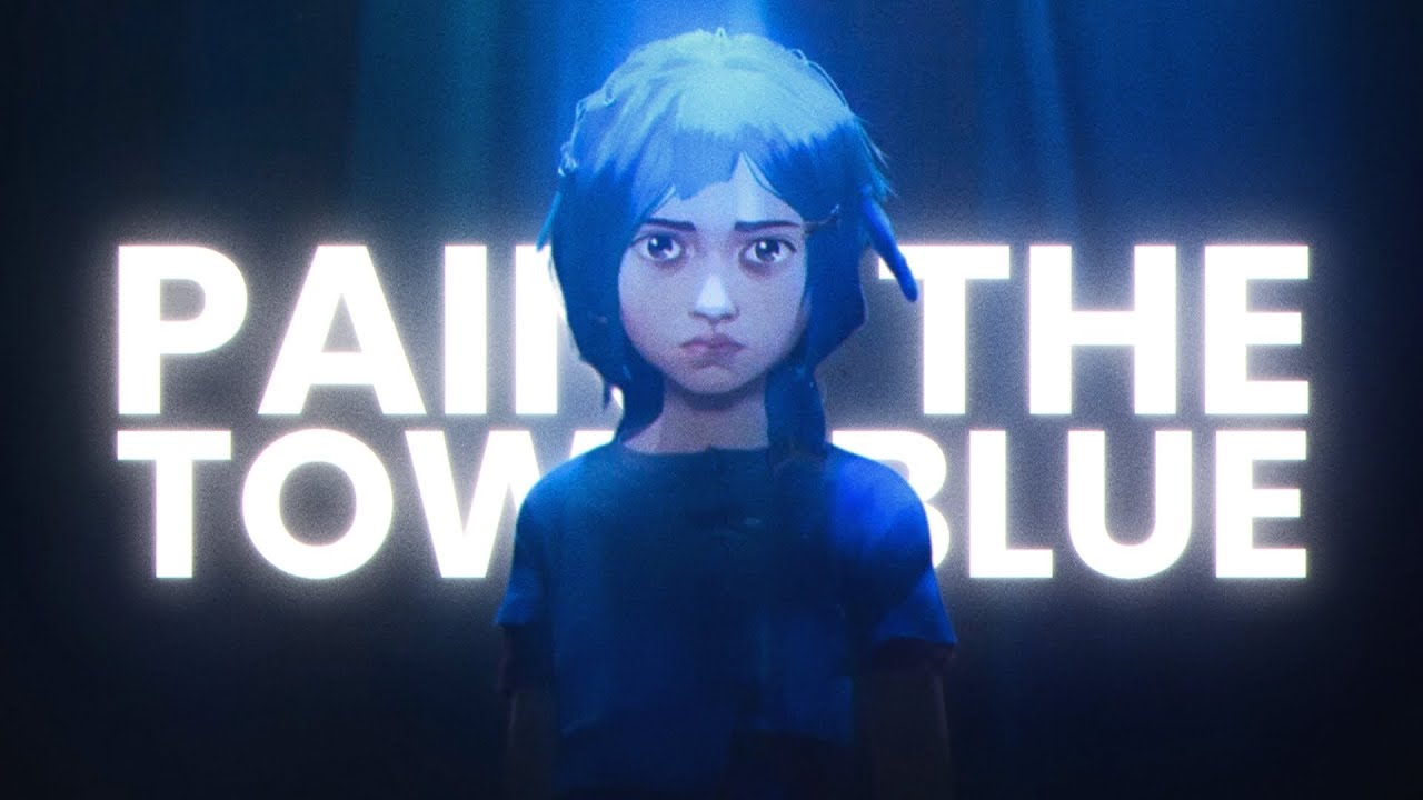 Jinx Arcane Paint The Town Blue Youtube Music