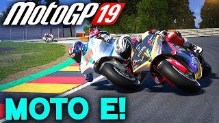 MotoGP 19 | FIRST MOTO E GAMEPLAY!!
