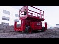 LGMG SR1218D Diesel  RT Scissor Lift-English