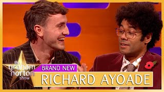 Richard Ayoade Refuses To Apologise To Paul Mescal After Calling Him A "B*stard" | Graham Norton