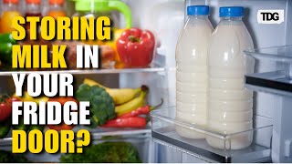 Why Storing Milk in the Fridge Door Is a Big Mistake