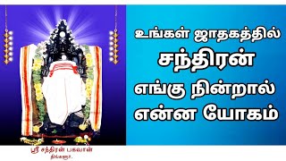 உங்கள் ஜாதகத்தில் சந்திரன் எங்கு நின்றால் என்ன யோகம்? | முத்துக்குமார் ஜோதிடர்| Yellow Lotus TV