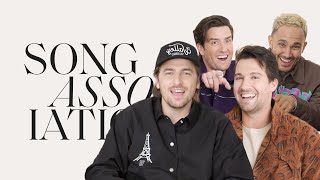 Big Time Rush Sings 'Stuck', Hillary Duff, and Niall Horan in a Game of Song Association | ELLE
