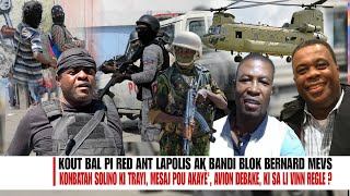 Kout Bal pi red ant Lapolis ak Bandi Aeroport, Avion Militè debake, Akayè sou Tansyon, Viv Ansanm !