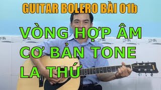 GUITAR BOLERO BÀI 01b: Vòng hợp âm cơ bản tone La thứ (Am)