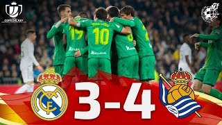 Copa del Rey | Cuartos de final | Real Madrid CF 3-4 Real Sociedad