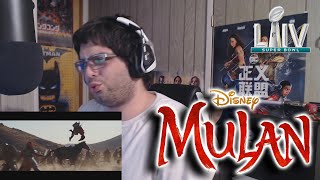 Disney's Mulan Big Game Sneak Peek Trailer REACTION!!!!