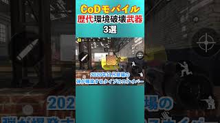 【CoD:Mobile】歴代環境を破壊した武器3選 #shorts