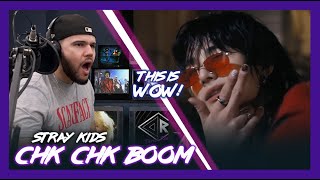 First Time Hearing Chk Chk Boom Stray Kids (WHAT THE!?!) | Dereck Reacts