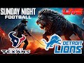 Detroit Lions vs Houston Texans LIVE Play-by-Play Watch Party BYOB