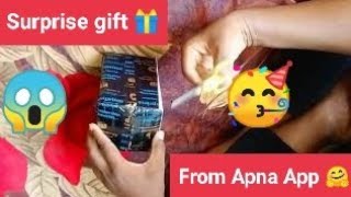 Unboxing 🧐 of surprise gift from apna application 😊 // Amazon product Unboxing