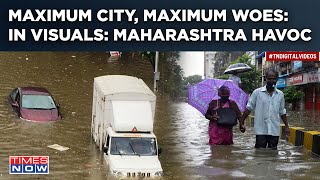 Mumbai Rain Horror On Cam| Pune, Thane In Knee-Deep Water| Watch| IMD Forecasts This For Maharashtra