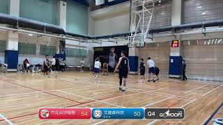 20250209 CBC籃球聯盟 16:00 竹北尖沙咀猴 VS 艾迪森科技