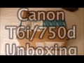 Canon Rebel T6i (750) Unboxing | First Impressions | My First DSLR