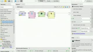 RapidMiner Tutorial - How to perform a simple cluster analysis using k-means