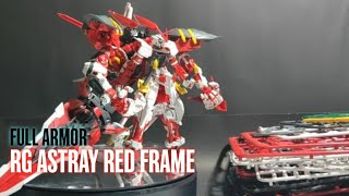 [REVIEW AND ASSEMBLY] REAL GRADE ASTRAY RED FRAME FULL ARMOR! Flight Unit, Powered Arm, Caletwvlch!