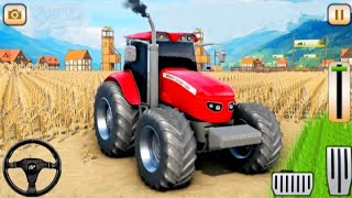 Real Tractor Driving Simulator 2021 - Grand Harvester Farming Game 1# - Android Gameplay