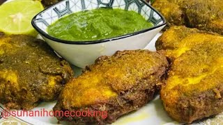 green masala fish fry | hariyali fish fry recipe |@suhanihomecooking