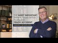 The Most Important Things to Do After a Lansing Truck Accident