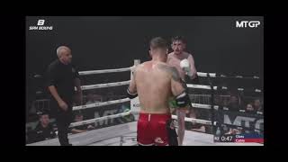 Highlight clip of Ed Glass - Pro am bout at 66kg. #k1 #muaythai #nakmuay #elbow #mma