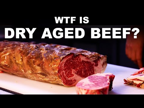 What is dry aged prime beef?