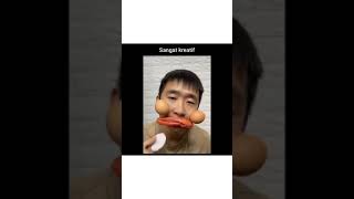 sangat kreatif😱👀✓random meme video#shorts