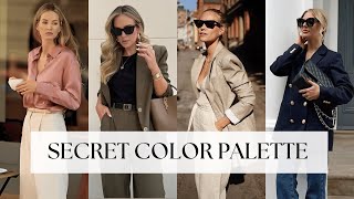 The Secret Color Palette of the Upper Class — 7 Shades Elegant Women Over 60 Swear By!