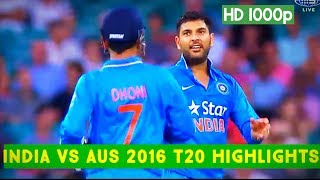 India vs Australia T20 HIGHLIGHT HD quality 720p Ms Dhoni big fan