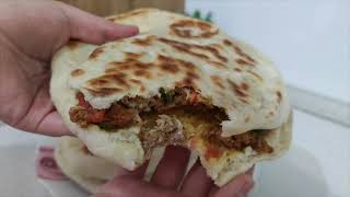 نان بازلاما(نان ترکی) شکم پر🤤😋لذیییذ و خوشمزه🤤😋با تمامی نکات👌