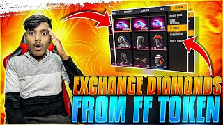 Exchange Diamonds 💎 From FF Tokens 😯 ?? || #shorts #factfire #freefirefacts