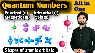 Quantum Numbers | Principal, Azimuthal, Magnetic and Spin Quantum Numbers #quantumnumber