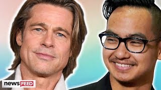 Brad Pitt RECONCILES With Estranged Son Maddox!