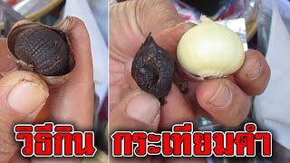 วิธีกิน กระเทียมดํา | กระเทียมดำ มีประโยชน์ อะไร บ้าง | กระเทียมดํา กิน ตอน ไหน ดี ที่สุด | สมุนไพร