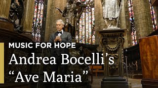 Andrea Bocelli's "Ave Maria" | Andrea Bocelli: Music for Hope, A Great Performances Special | PBS