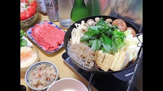 【宅飲み動画】牛すき焼き タン塩のおつまみ ゲームギア起動テスト【昨日の晩酌】