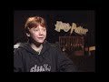 emma watson rupert grint u0026 daniel radcliffe reflect on their harry potter auditions.