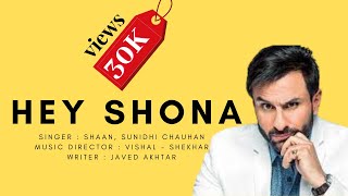 Hey Shona Hey | English Lyrics Translation | Shaan, Sunidhi chauhan | STUFF Studio Presented