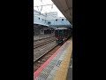 【jr車両が行き交う駅🎵】jr西日本 山陽本線 岡山駅にて🎵jr四国 2700系気動車➕jr西日本 115系電車🎵