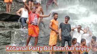 Kotamal Party Bol Bam full enjoy || Bol Bam kotamal || Gariaband_Chingrapada_Waterfall ....