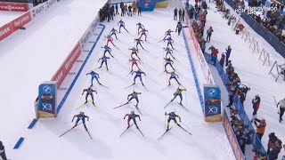 Biathlon World Championship 2025, Race 10, Relay Men, Lenzerheide, Switzerland