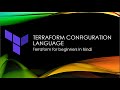 L3 | Terraform Configuration Language | Terraform for Beginners in Hindi | Gyan Sink