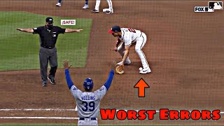 Worst MLB Errors 2026 p1
