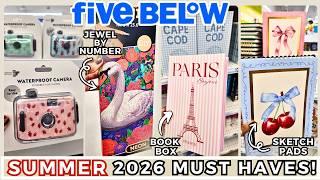 NEW Five Below Summer 2026 Finds 🌞 | Shop With Me + Fourth of July Decor, Outdoor finds + more