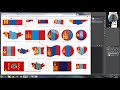 Хичээл 7. part 1 Онлайн шууд сургалт live course photoshop