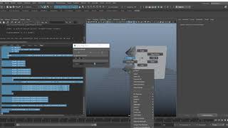 MEL Scripting demo, Maya