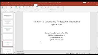 Creating a program to solve quadratic equations with python